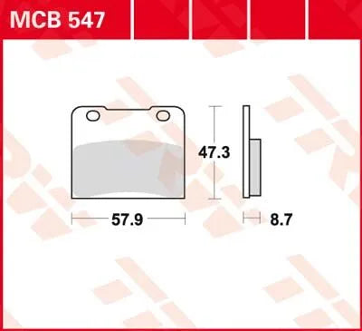 Trw All Round Sintered Metal Brake Pads