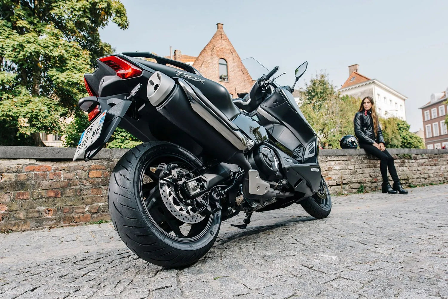 Bridgestone Battlax Sc2 Rain Tire 120/70-15 Front Scooter