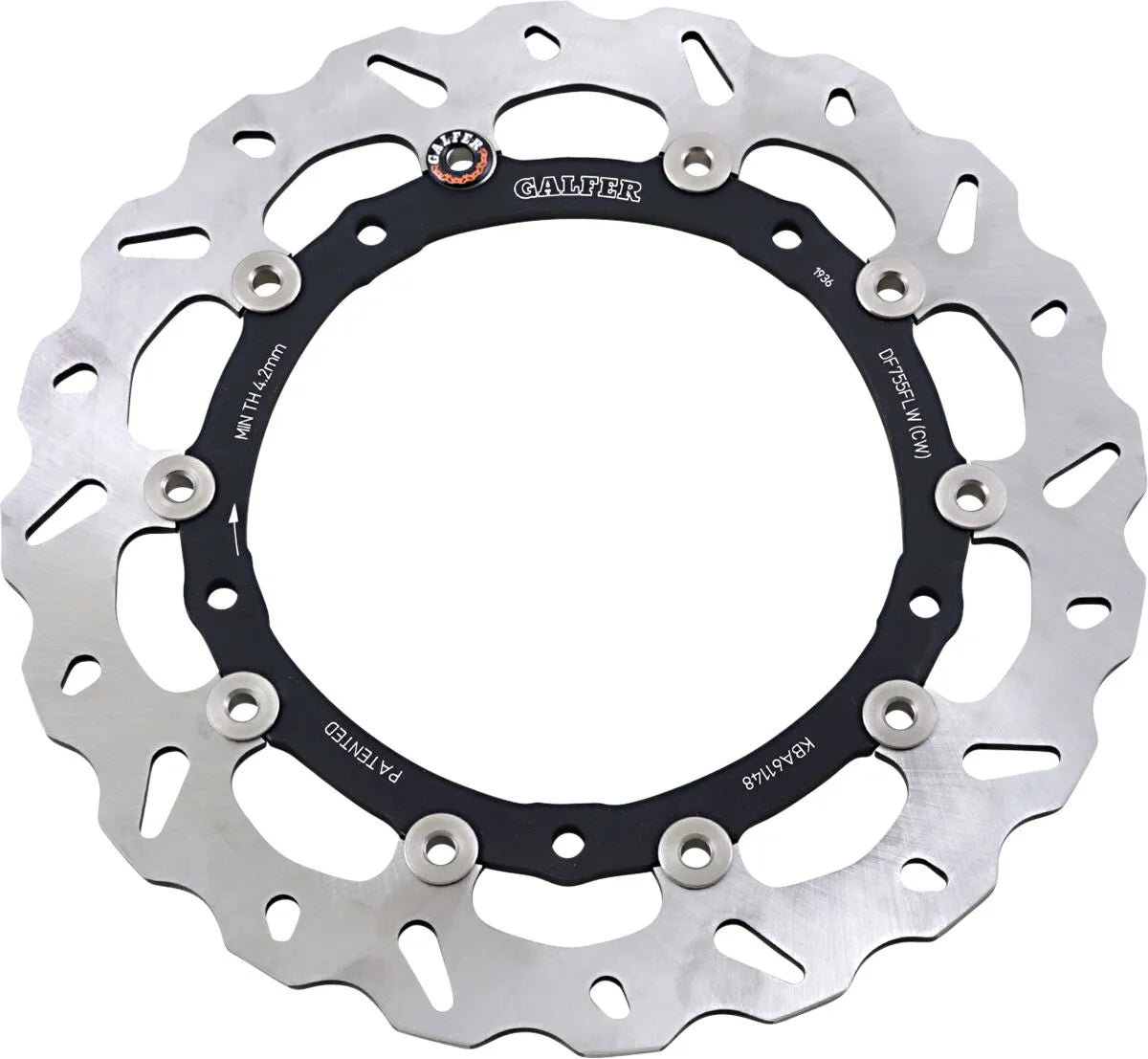 Galfer Brake Rotor For Motorcycle - High-carbon Stainless Steel