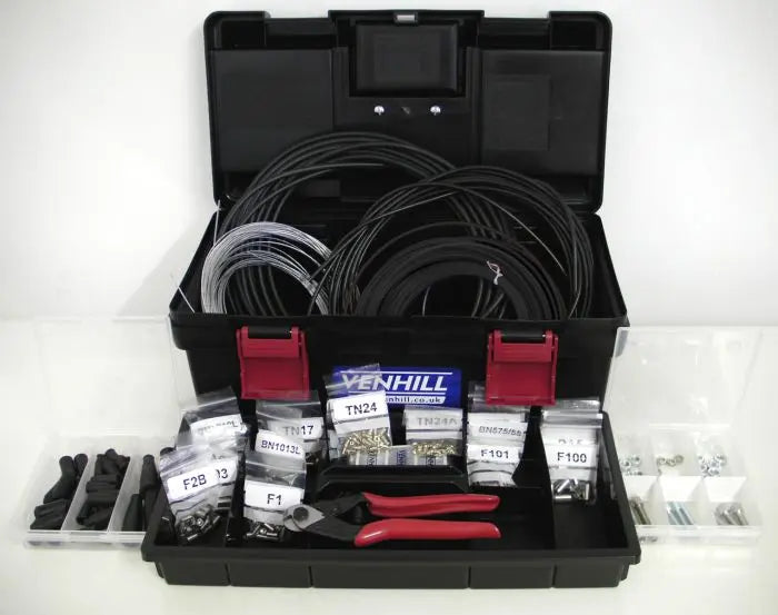 Venhill Workshop Clutch Throttle Cable Kit 10m