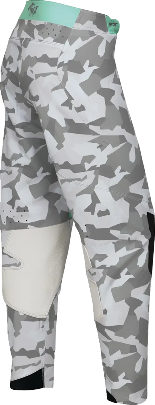 Thor Women's Sportmode Shadow Pants - Black/Green/Teal/Camo Gray
