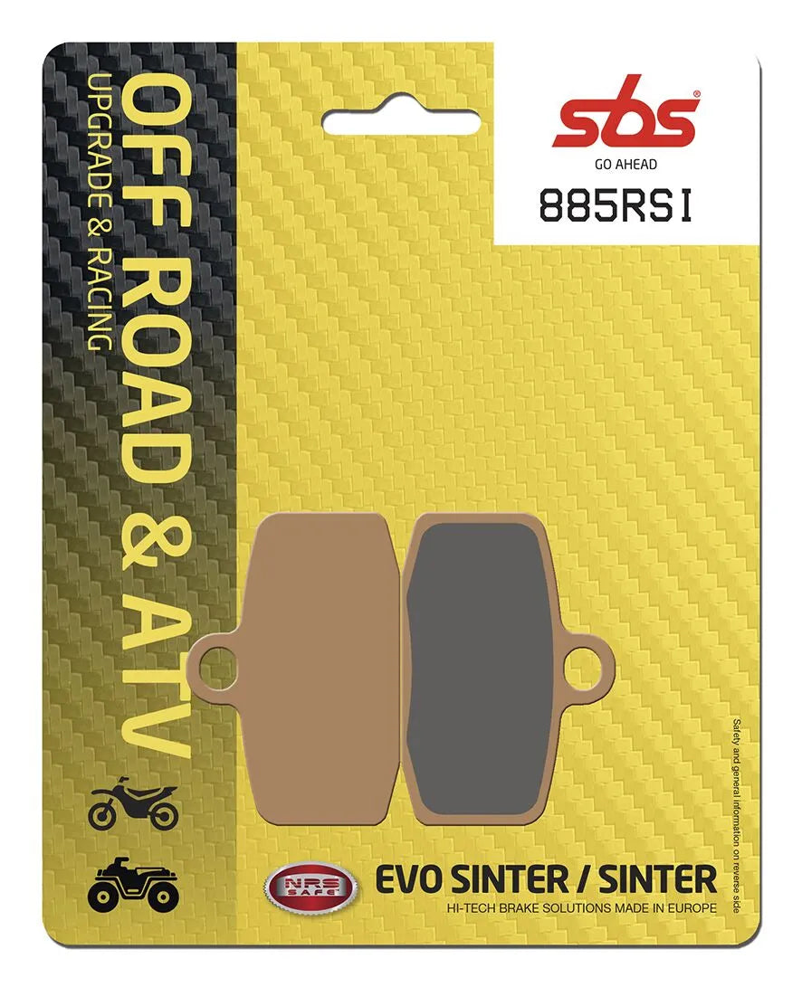 Sbs Rsi Offroad Racing Sintered Bremseklodser Sæt - Foran