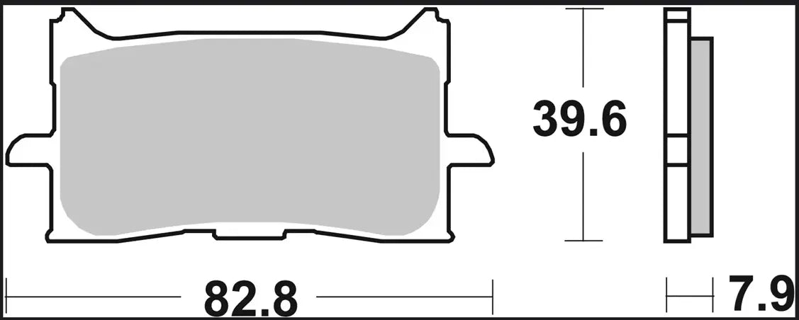 Brembo La Prime Line Sintered Brake Pad
