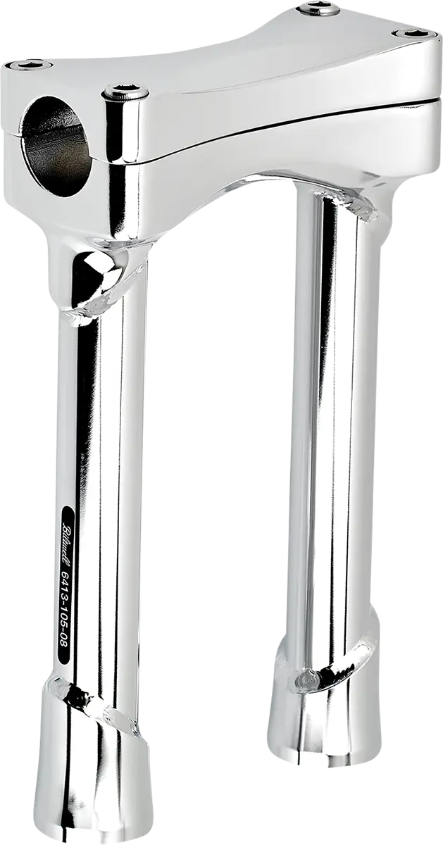 Biltwell Murdock O/s Risers - Chrome, 8 Inch