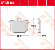 Trw All Round Sintered Metal Brake Pads - Front & Rear