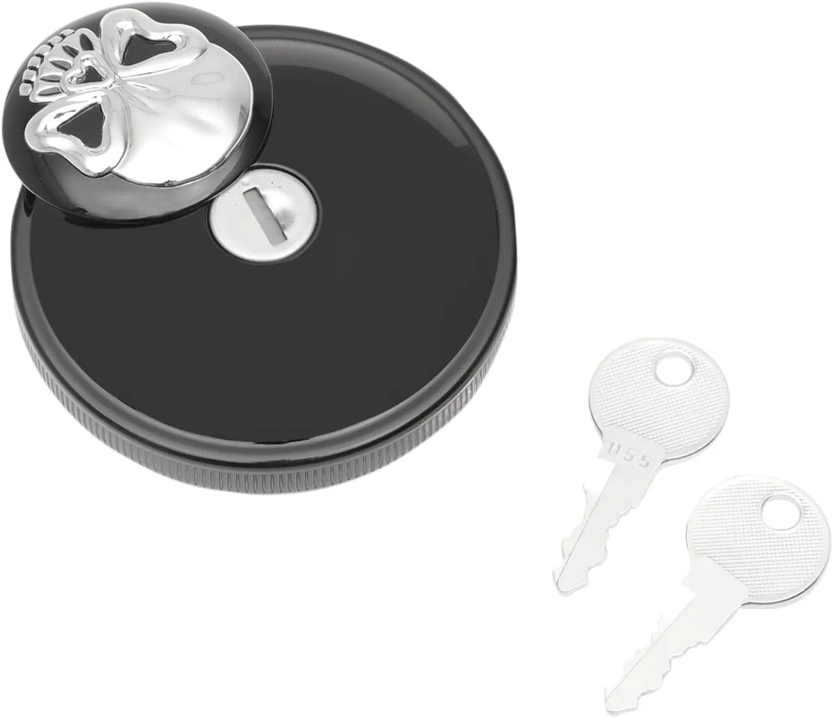 Drag Specialties Locking Skull Gas Cap