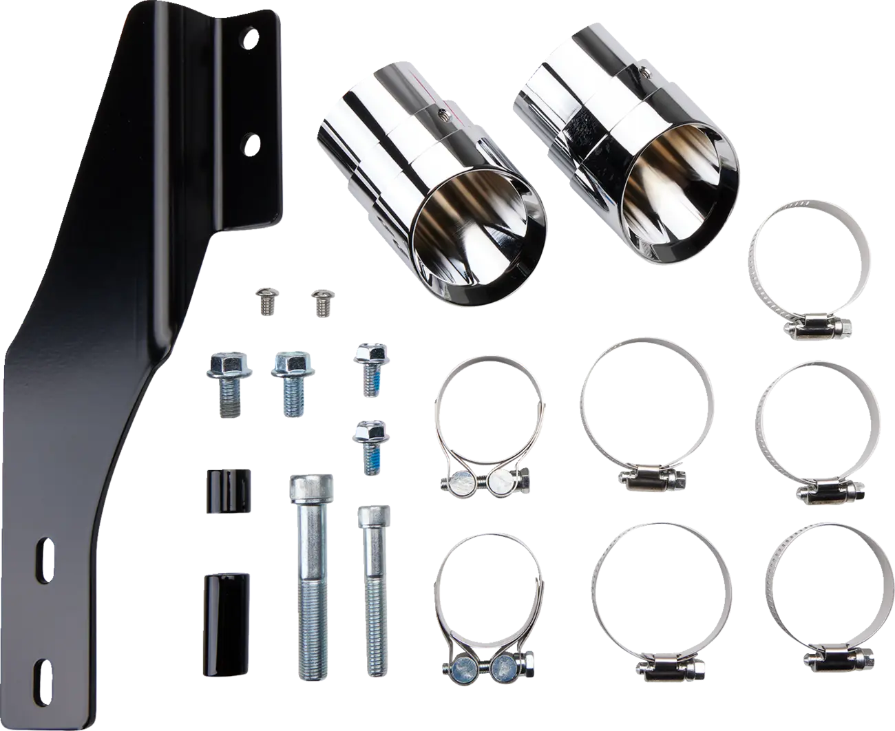 Cobra Speedster Slashdown Udstødning - Krom 2-i-2