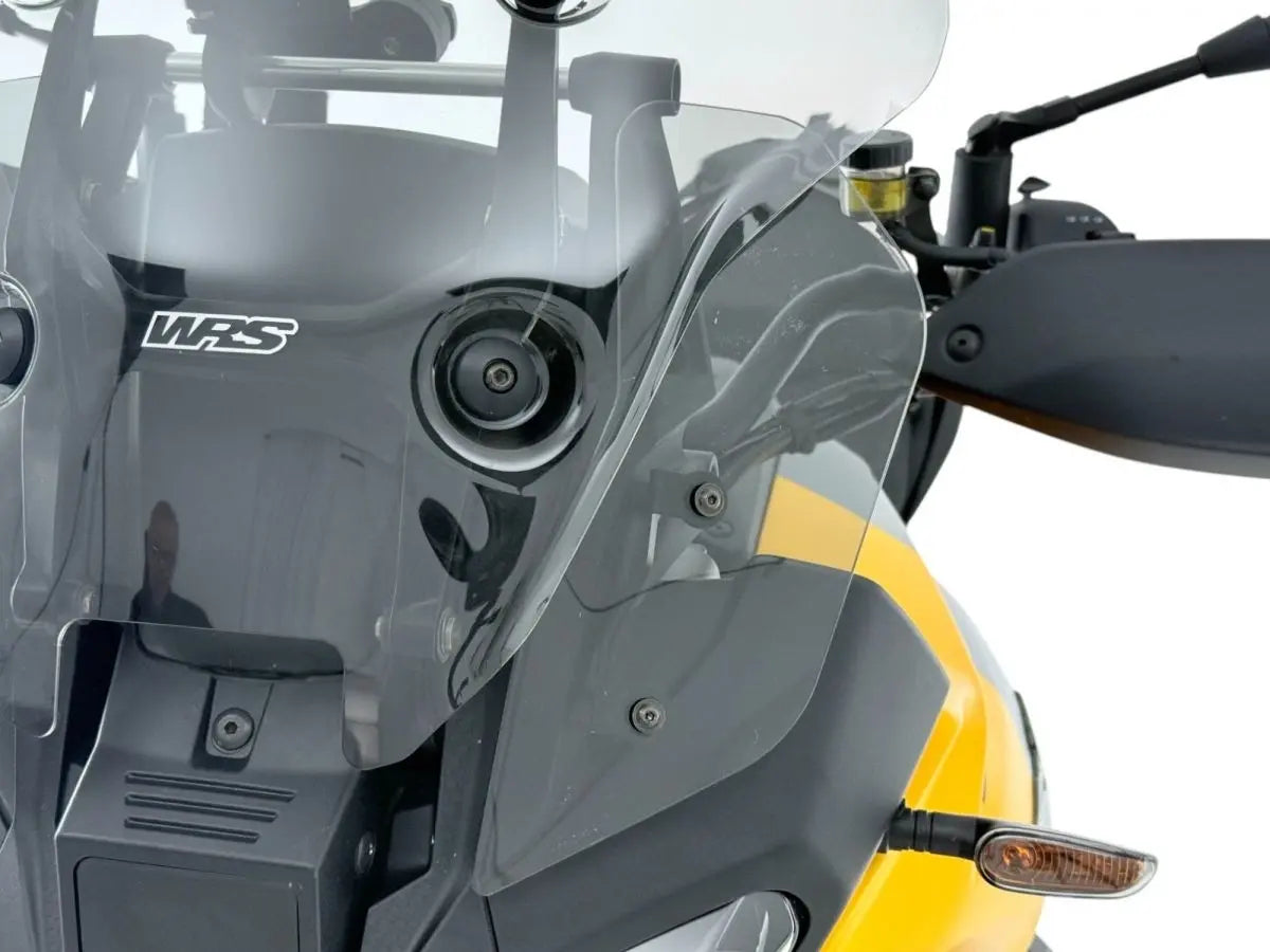Wrs Side Deflectors Moto Guzzi Stelvio - Smoke