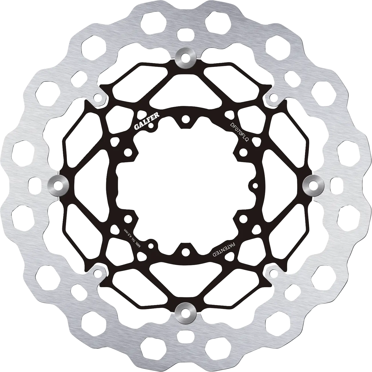 Galfer Cubiq Brake Rotor - Enhanced Cooling & Lightweight Design