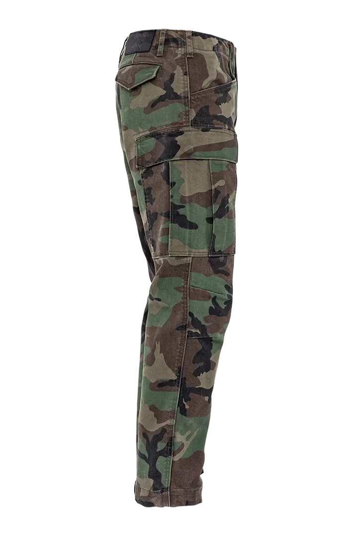 John Doe Monolayer Cargo Riding Pants Camo