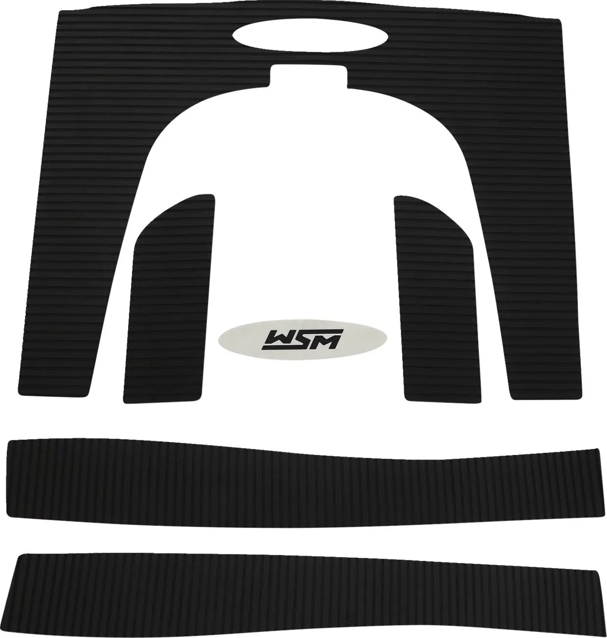 Wsm Black Traction Mat Set