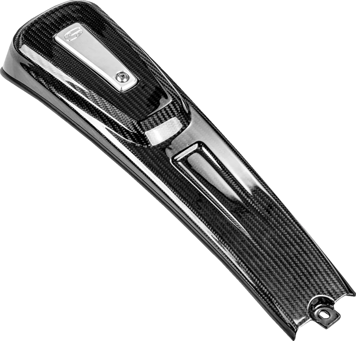 Saddlemen Side Fill Carbon Fiber Dash Console Gloss for FXLR