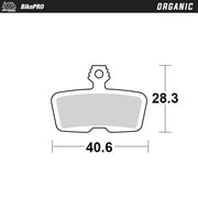 Moto-Master Organic Brake Pad