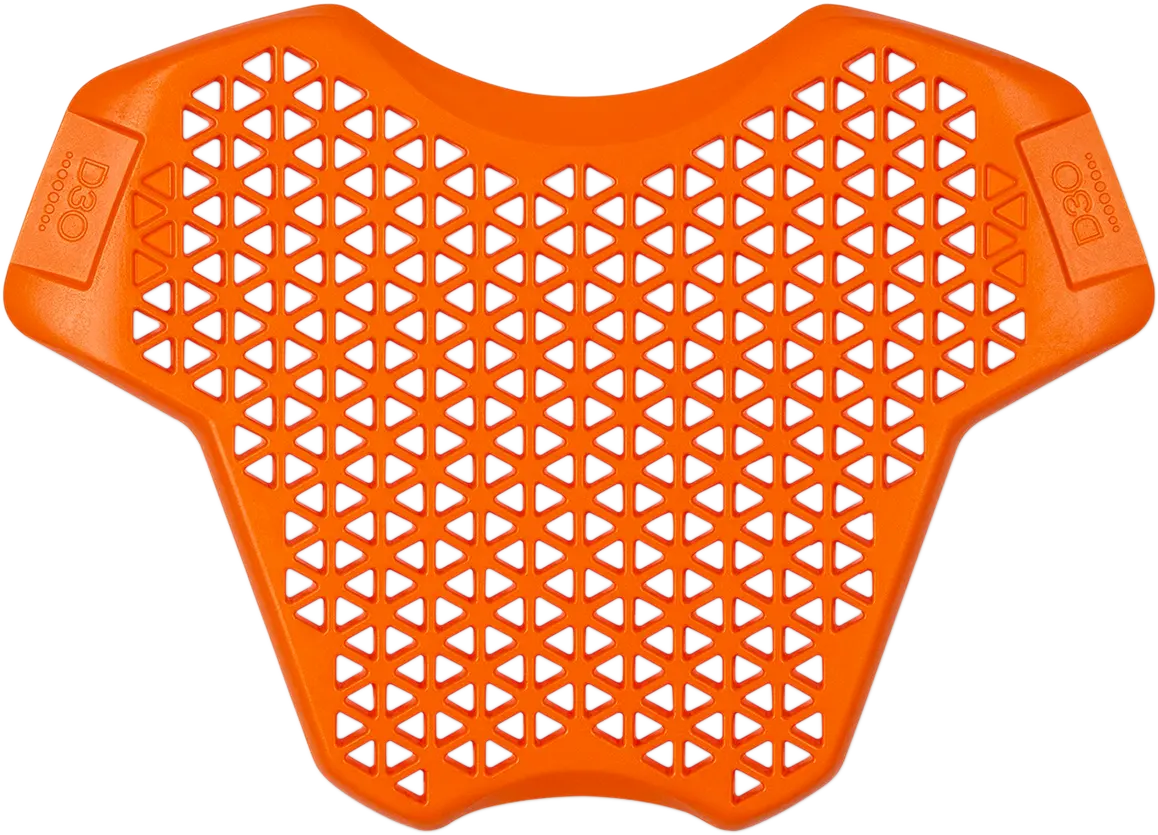 Icon D3O LP1 Orange Chest Impact Protector