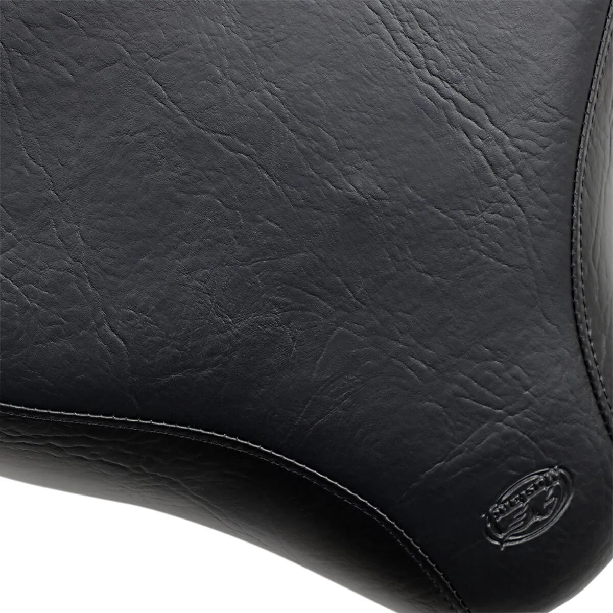 Mustang Wide Vintage Solo Seat - For Harley Davidson