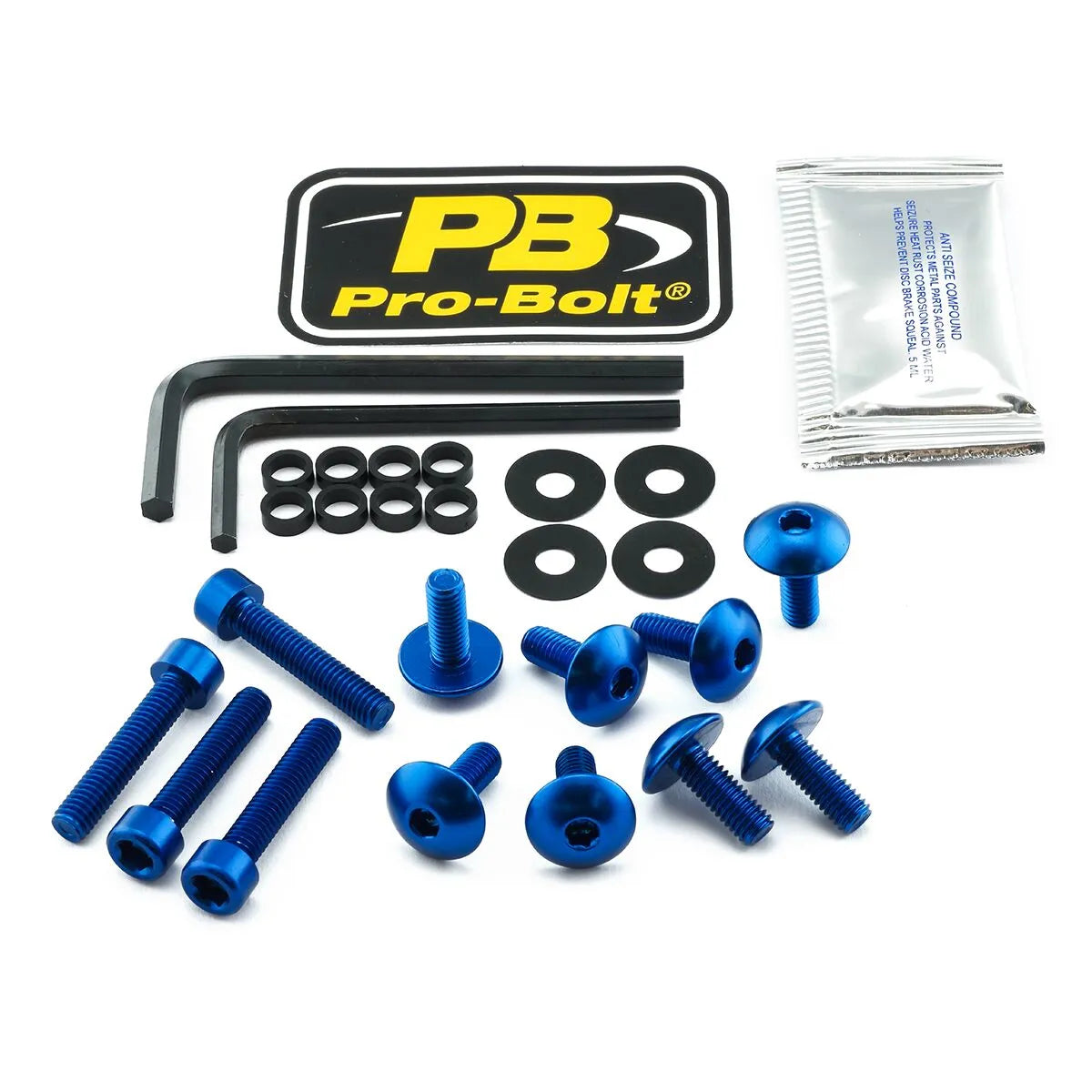 Pro Bolt Aluminium Fairing Bolt Kit For Yamaha