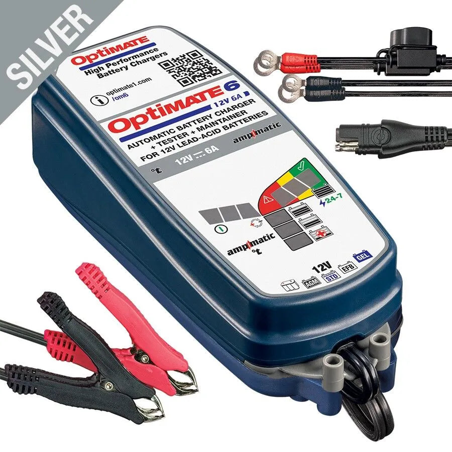 Tecmate Optimate 6 Select 12v Battery Charger/power Supply