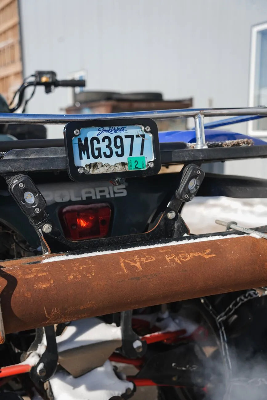 Klock Werks Lighted License Plate Mount Universal