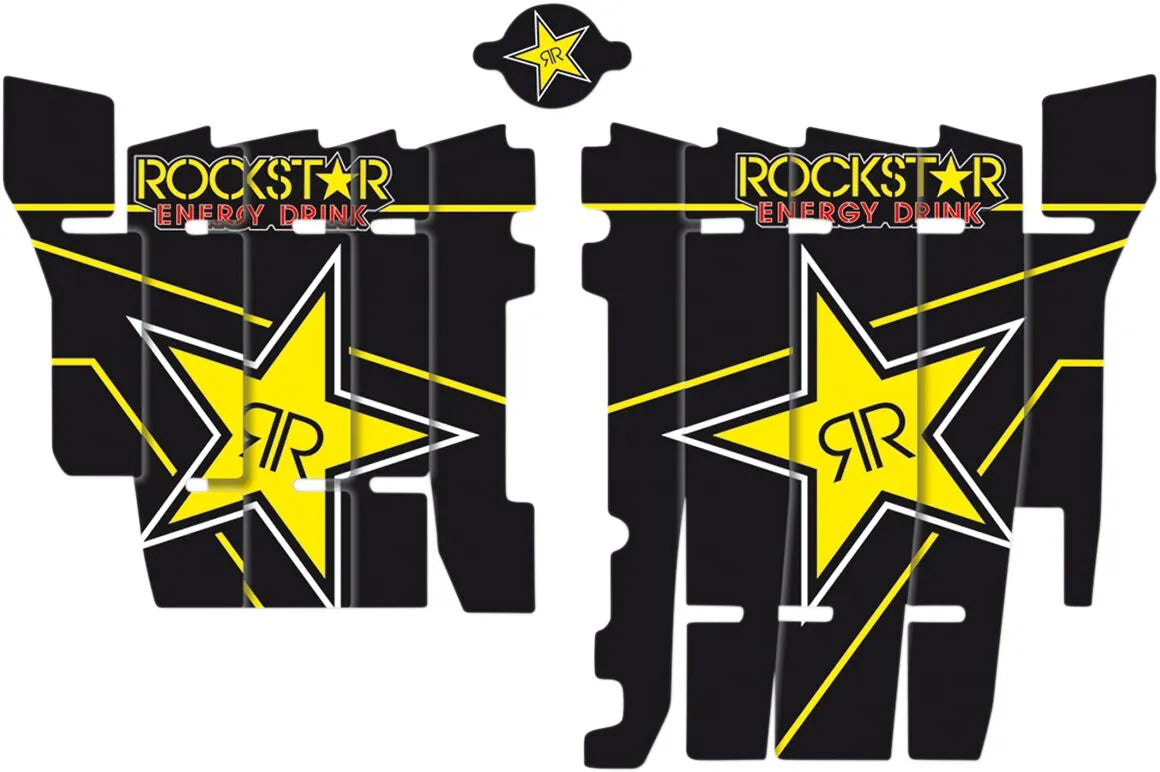 Blackbird Racing Rockstar Rad Louver Decals For Honda