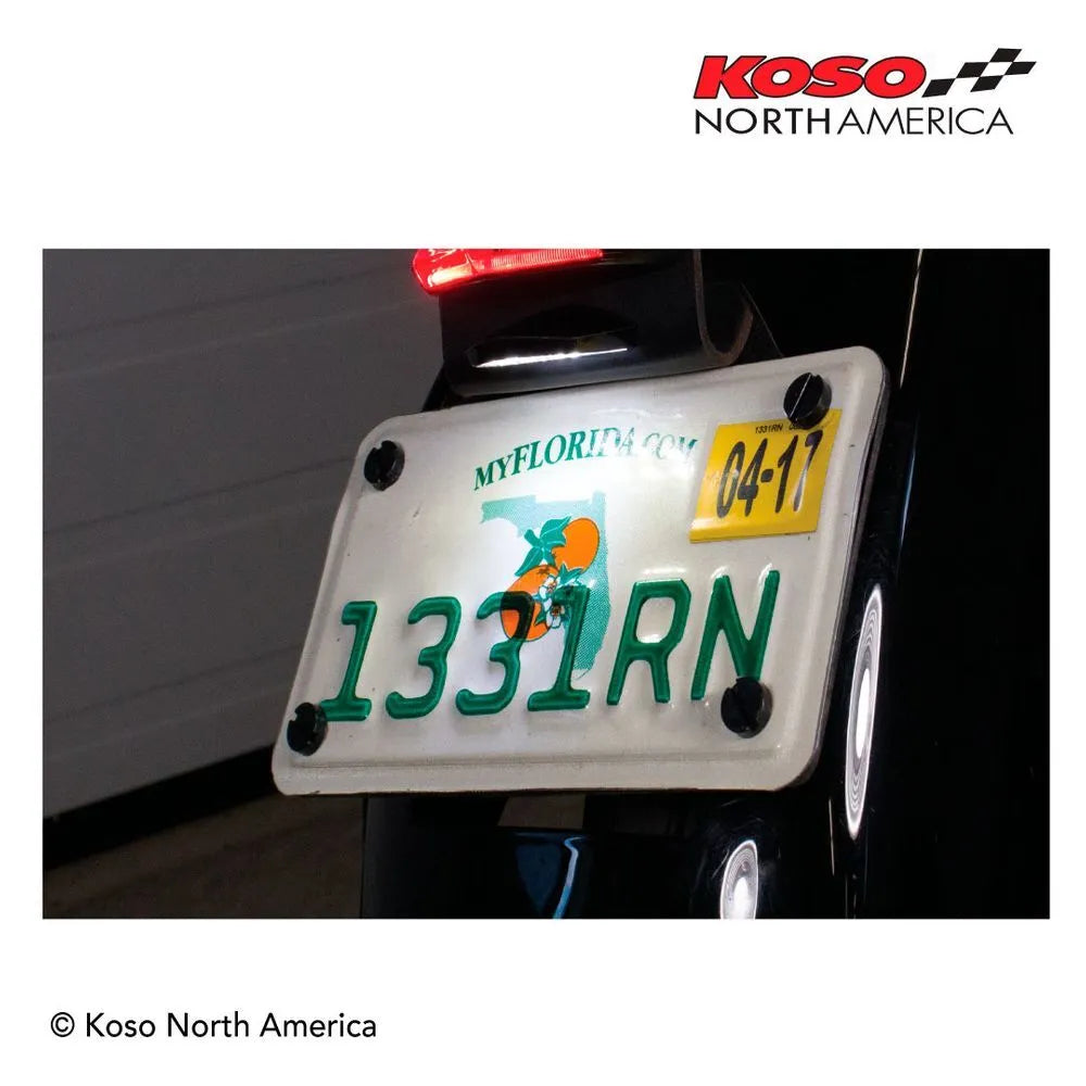 Koso Led License Plate Light - Universal Fit