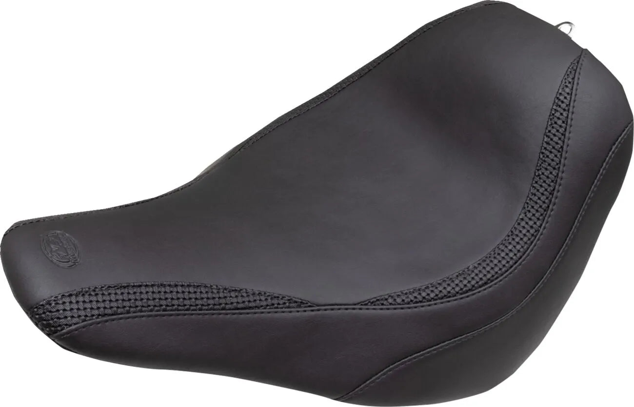 Mustang Runaround Solo Seat - For Harley Davidson