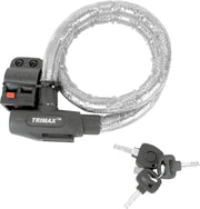 Trimax Gladiator Armored Cable Lock For Motorcycles And Atvs
