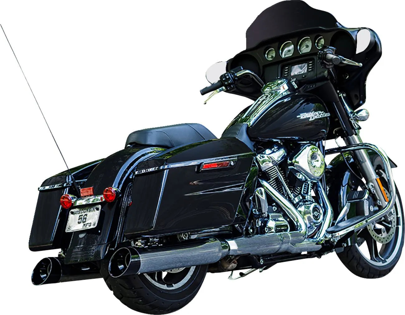 S&S Cycle MK45 Cutlass Performance Lyddæmpere