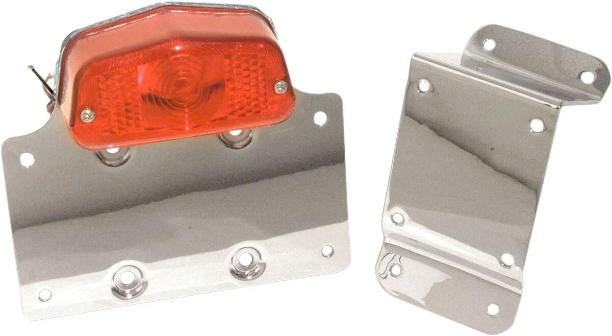 Emgo Lucas-style Taillight With License Plate Bracket