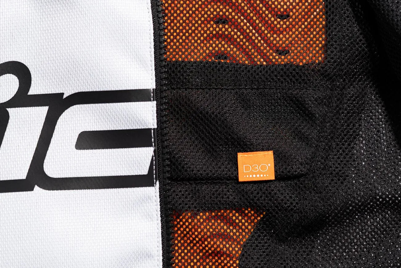 Icon Hooligan™ Jacket Foreet Sport Riding - Black/White