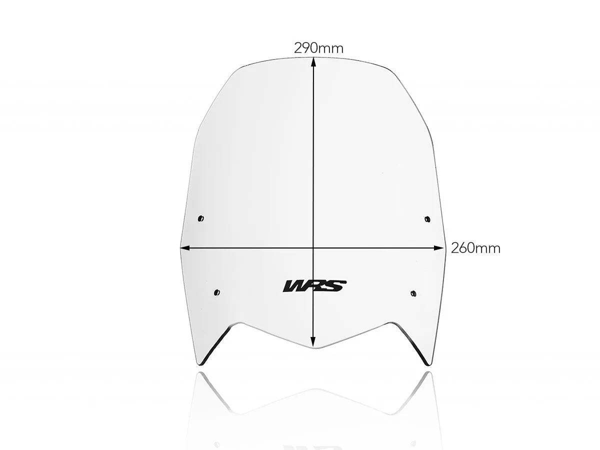 Wrs Windscreen - Enhanced Rider Protection