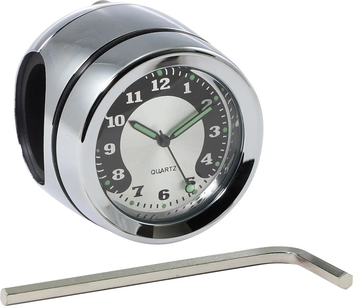 Drag Specialties Handlebar Clock - 1" Clamp