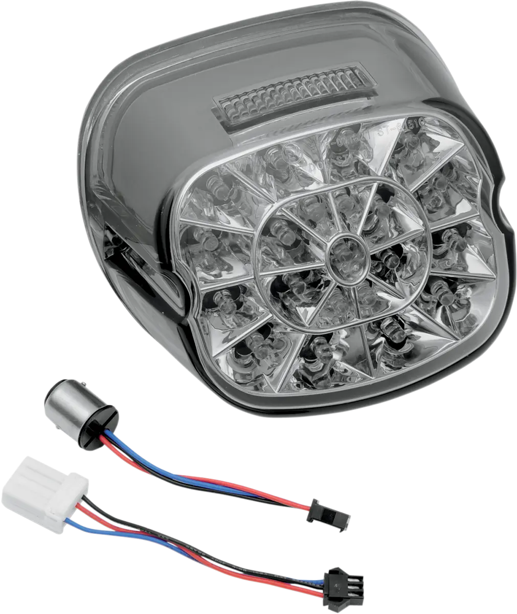 Drag Specialties Web Led Taillight - Smoke Lens