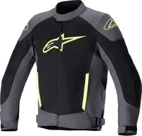 Alpinestars T Sp X Superair Men's Motorcycle Jacket - Black/Gray/Fluorescent Yellow