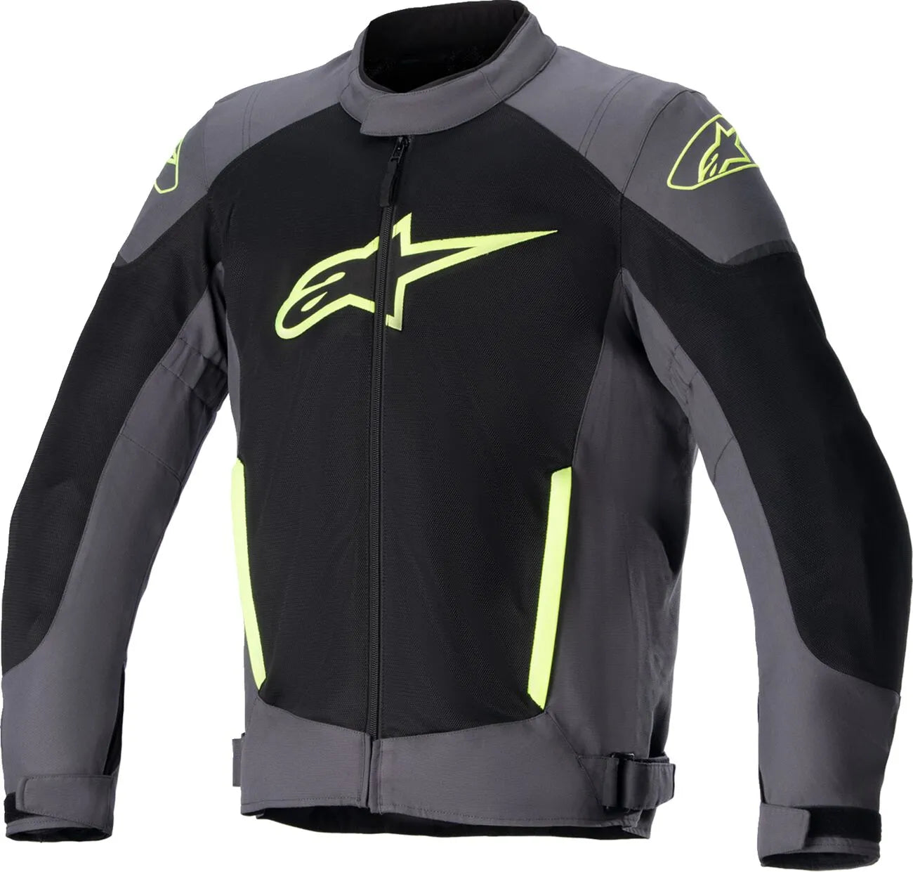 Alpinestars T Sp X Superair Men's Motorcycle Jacket - Black/Gray/Yellow Fluo