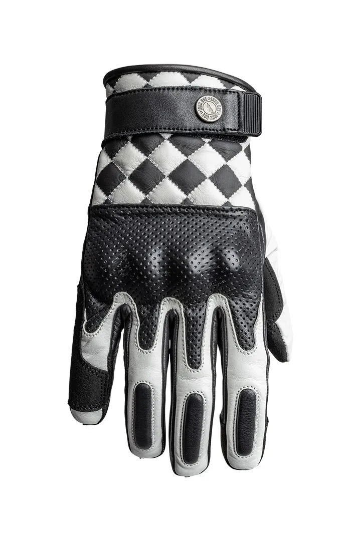 John Doe Tracker Motorcycle Gloves - Black/White