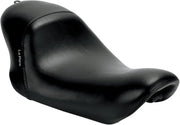 Le Pera Bare Bones Solo Seat - Black Vinyl - For Harley Davidson