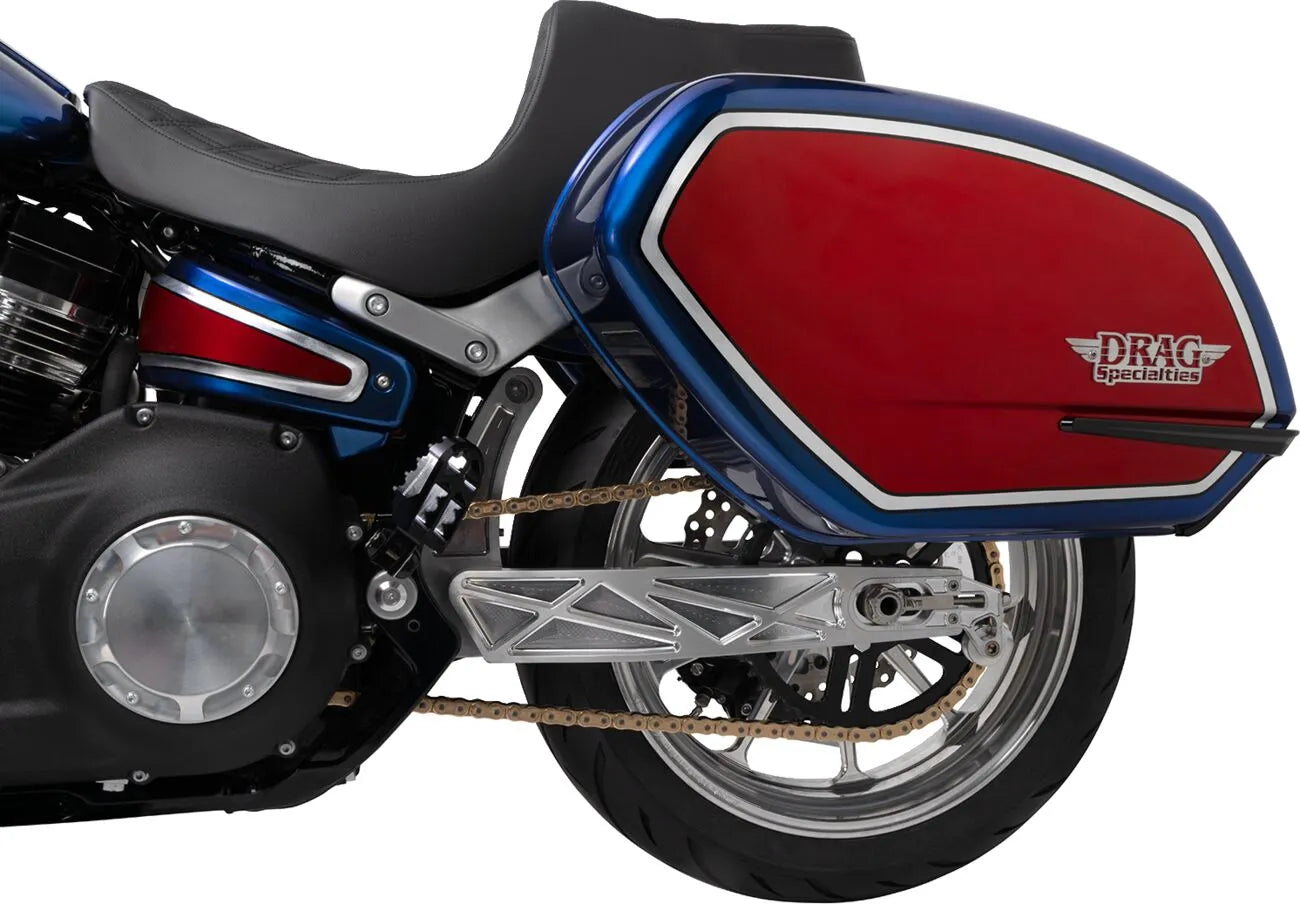 2-Up Drag Specialties Predator Iii Seat - For Harley Davidson