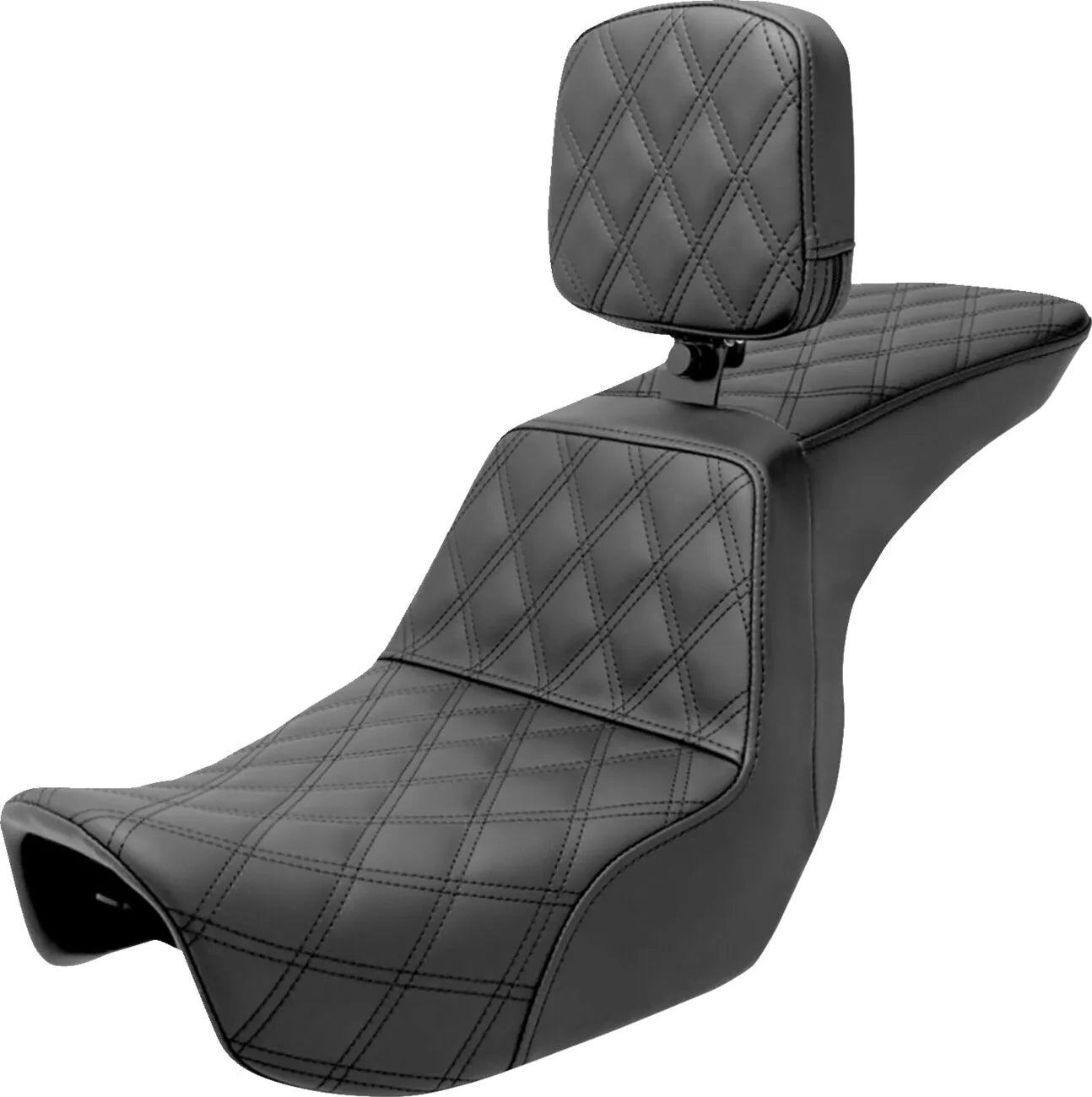 Saddlemen Tour Step-up Seat - For Harley Davidson