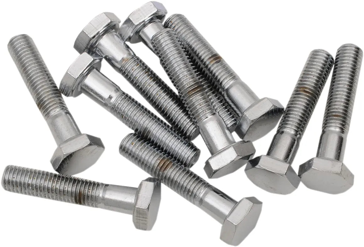 Drag Specialties Fine Thread Hex Head Bolts 1/4"-28 x 1 1/4"