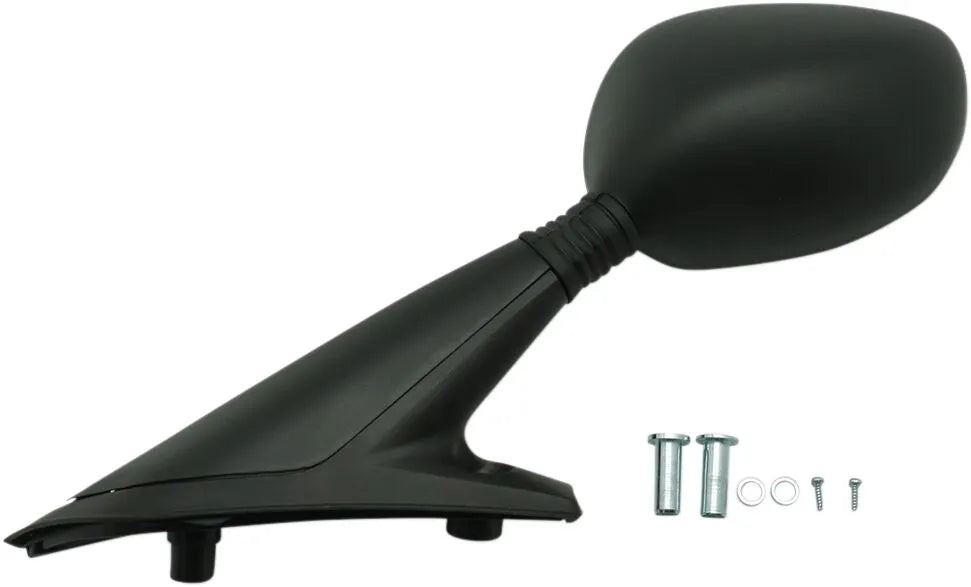 Parts Europe E-mark Mirror - Clear Convex Lens