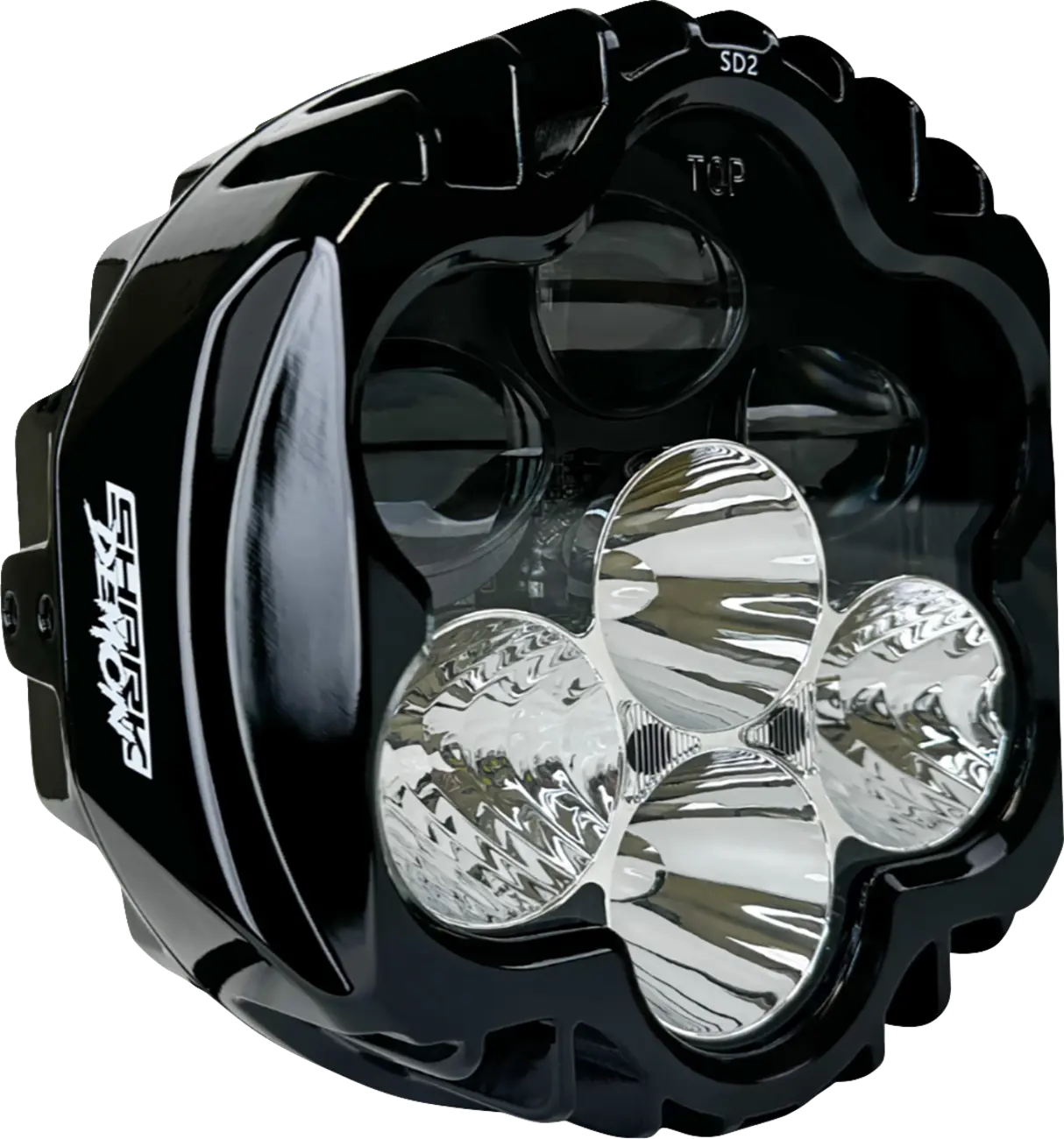 Custom Dynamics Shark Demon® Led Pedestal Headlight