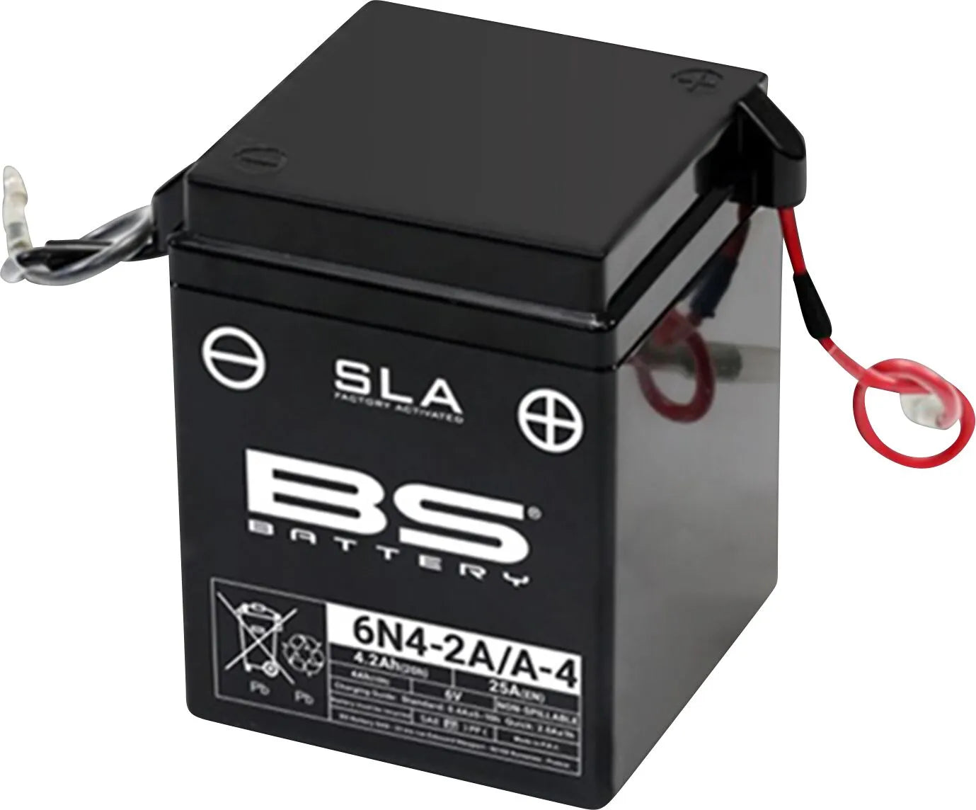 Bs Battery Agm 6v 4ah Factory-activated Battery