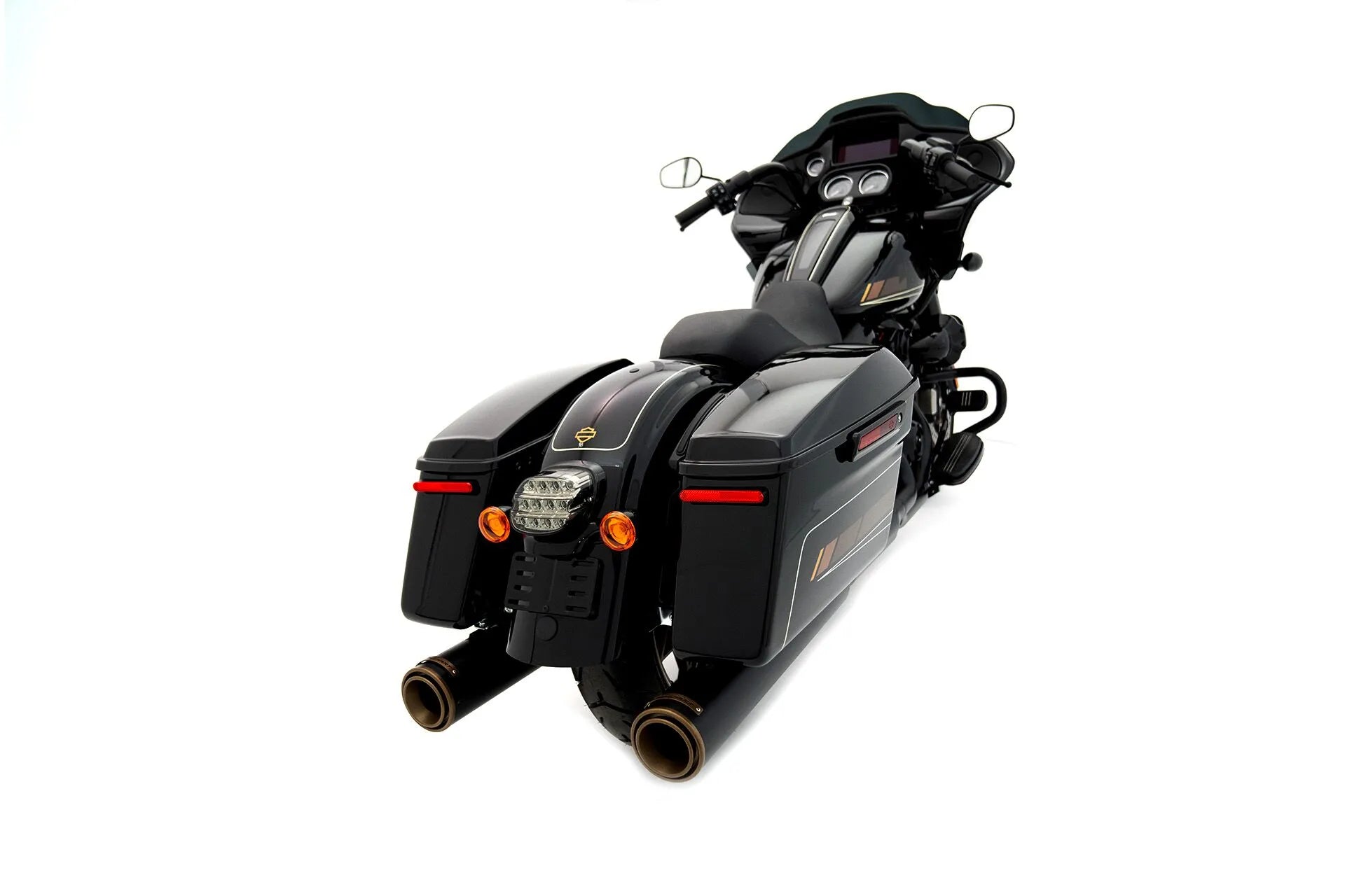 Rinehart Racing HP45 XL Slip-on Lyddæmpere til HD Touring