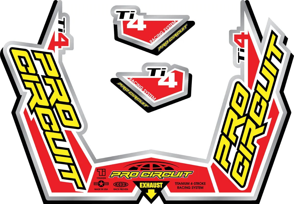 Pro Circuit Udstødning Decal