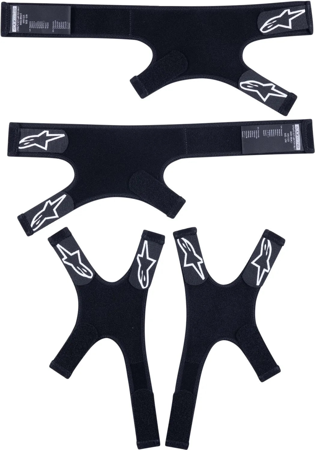 Alpinestars RK-7 PLASMA X-Strap Replacement Set for Knee Brace