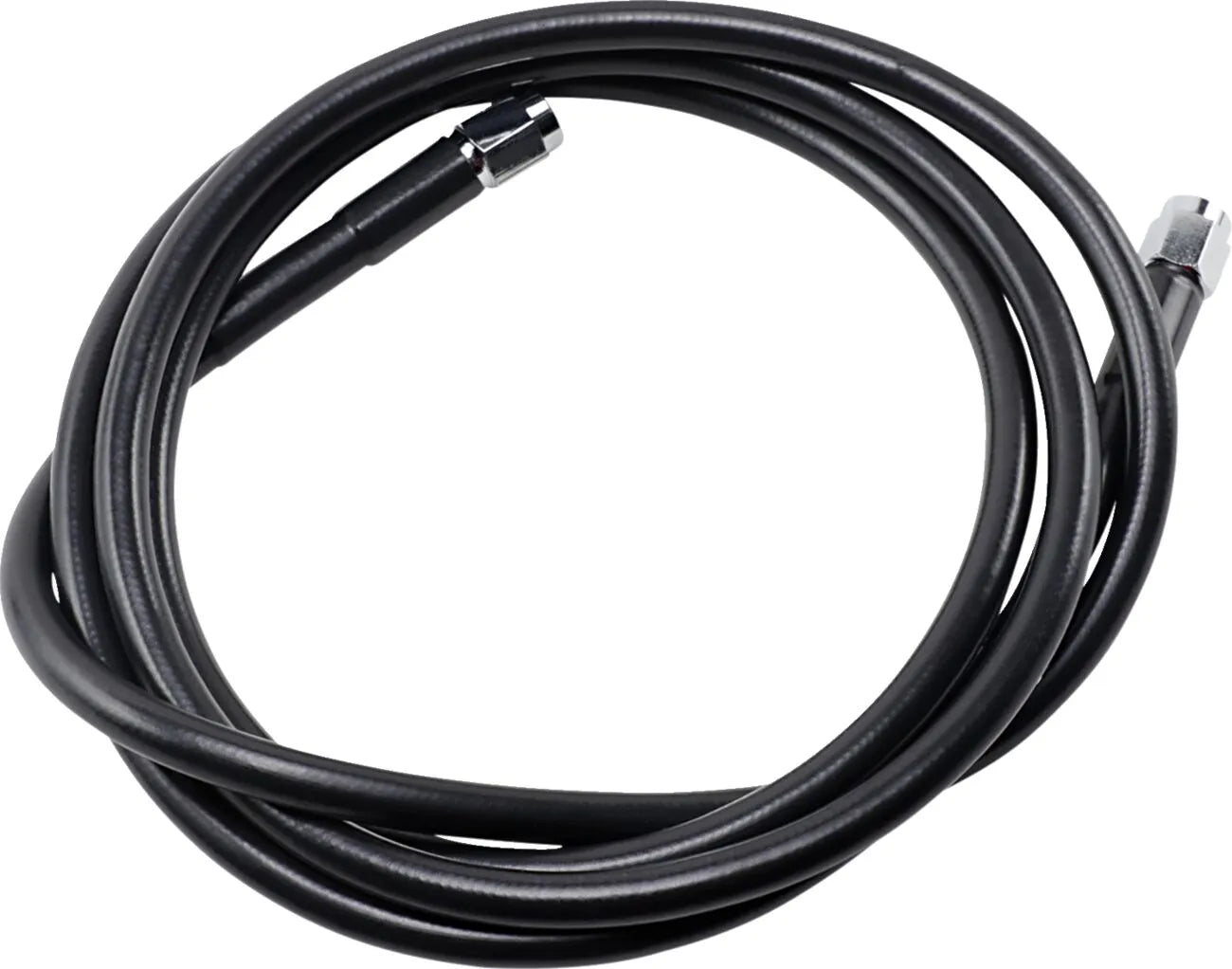 Drag Specialties Universal Bremseslange 66" Sort