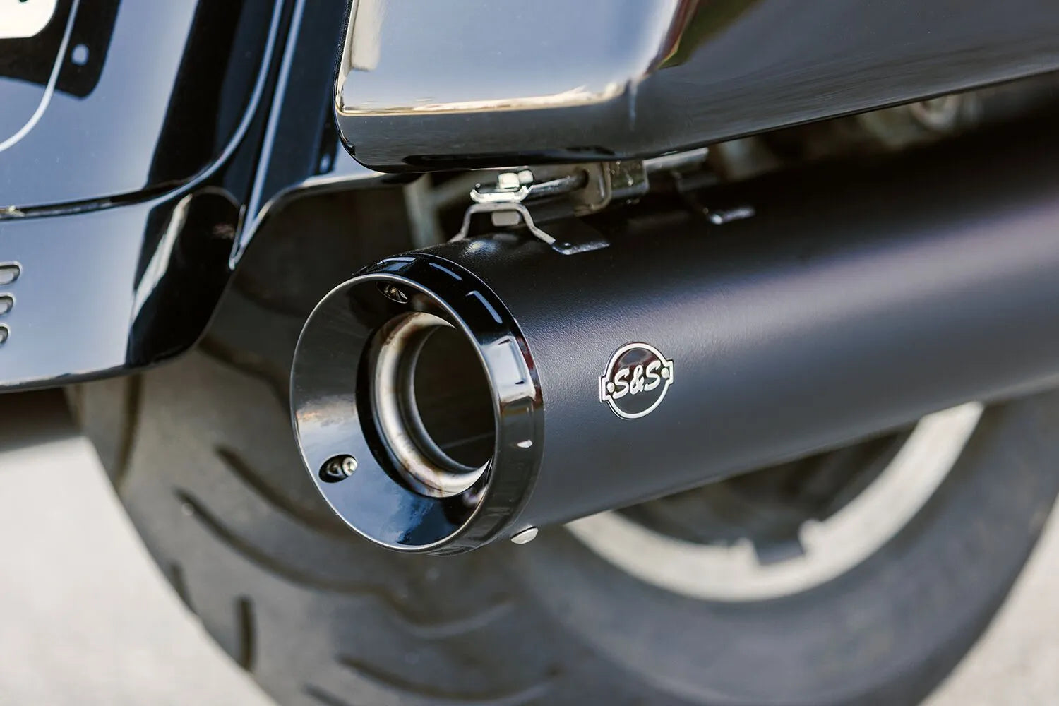 S&S Cycle GNX Slip-on Lyddæmpere - Aggressiv Lyd