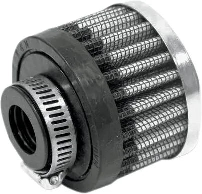K & N Crankcase Vent Filter 5/8" Chrome