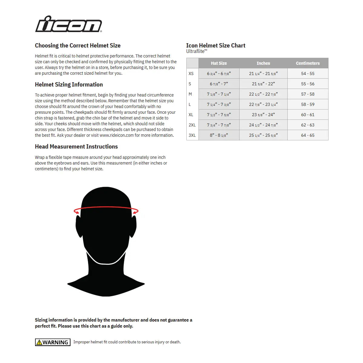 Icon Ultraflite Doodle 3 Mips Helmet
