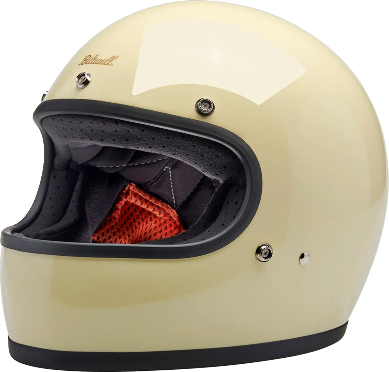 Biltwell Gringo Helmet - Full Face - Gloss White